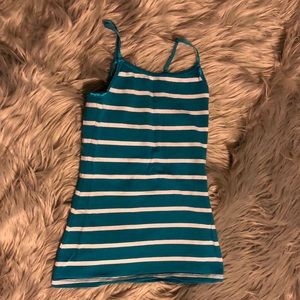 Super Sale 🔥 blue and white stripe tank💙
